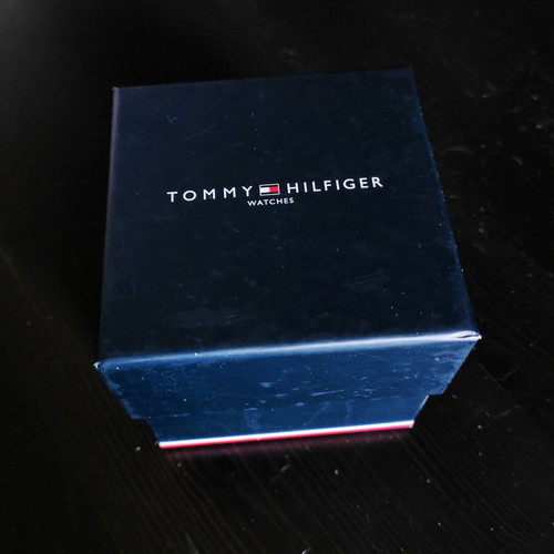 Tommy Hilfiger men's watch like new, blue and brown