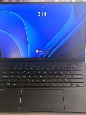 Asus Zenbook 14 UM3402Y laptop σαν καινούργιο, AMD Ryzen 7, 16GB RAM, 500GB SSD