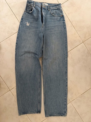 Pull & Bear wide leg pants size 38 like new blue
