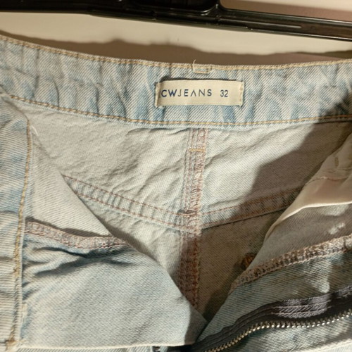 LCW denim shorts high waist with belt, like new, size L