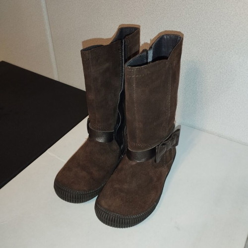 Saxo Blues kids boots new, size 25, brown suede