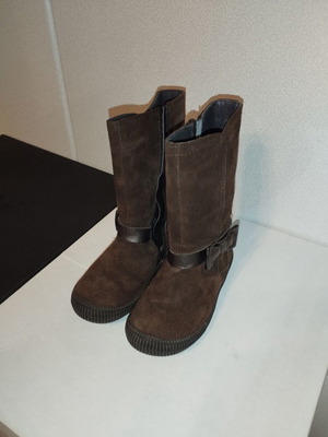 Saxo Blues kids boots new, size 25, brown suede