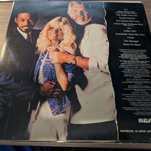 Kenny Rogers What About Me LP like new, Greek edition