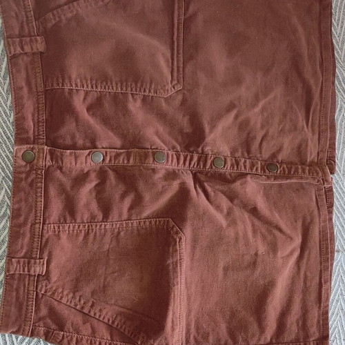 Skirt brown used, size 42