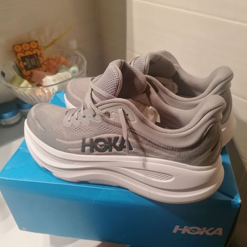 Hoka Bondi 9 GCTC athletic shoes new, size 47