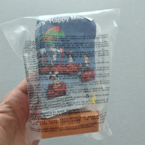 Vintage Space Jam Taz McDonald's Toy New Sealed