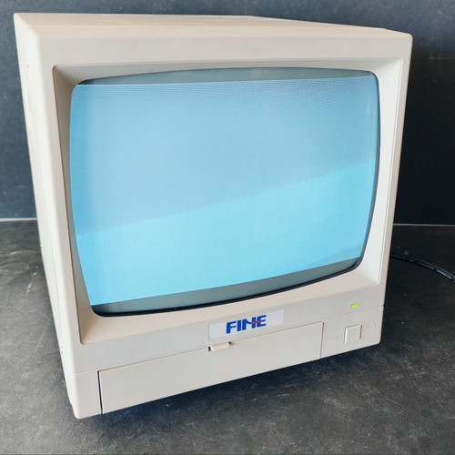 Vintage Fine 9" CRT monitor σαν καινούργιο