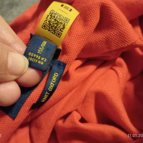 Polo Ralph Lauren shirt XS red like new
