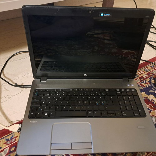 HP ProBook 450 G1 laptop with Intel Core i7, 8GB RAM, 120GB SSD