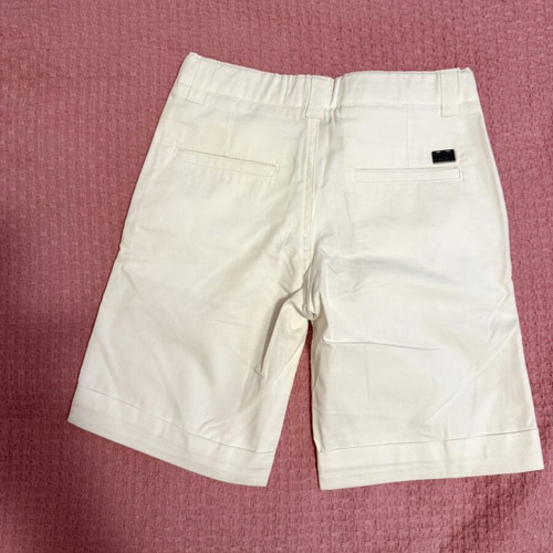 Versace 19.69 V1969 white kids' bermuda shorts 6Y, new with tags