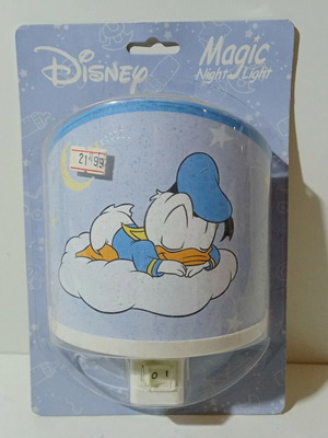 Disney Baby Donald Duck Magic Night Light new, European 230V-50Hz