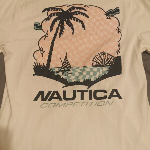 Nautica men's T-shirt new, size M, white