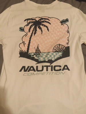Nautica men's T-shirt new, size M, white
