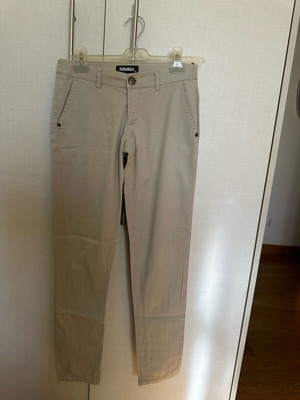 Paranoia beige fabric pants like new, XS