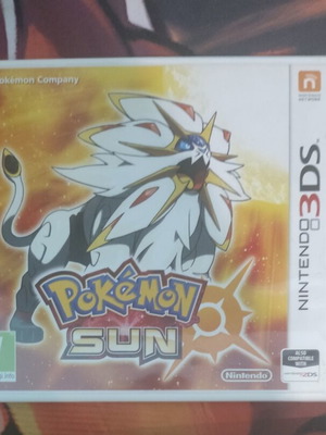 Pokemon Sun Nintendo 3DS game like new, authentic and complete