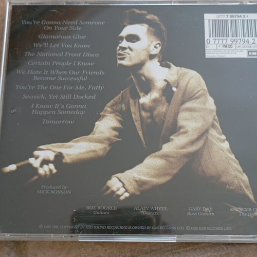 Morrissey Your Arsenal CD like new, rock