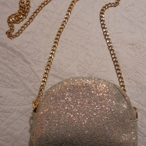 Crossbody bag with glitter Accessorize