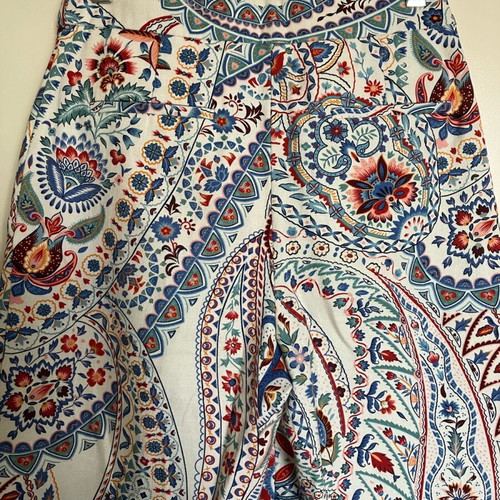 Sézane Martin cropped pants size 36 like new multicolor