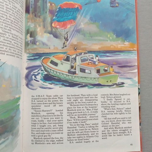 The A-TEAM Annual 1988 hardcover book used
