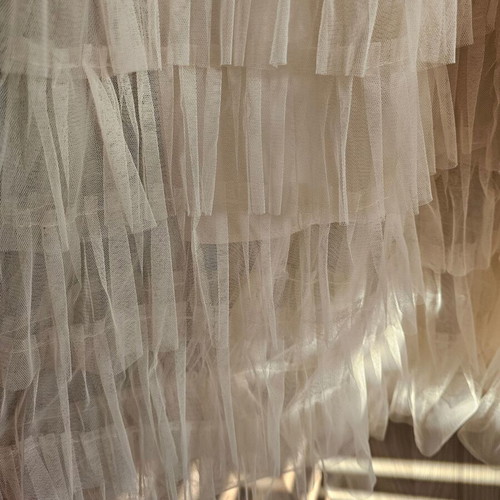 Tutu skirt beige new, one size