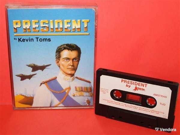  Amstrad CPC, President by Kevin Toms Addictive Games (1987) se kali katastasi. (den echi gini test) timi 15 evro