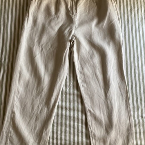 Na-Kd beige pants used, size 40, high rise
