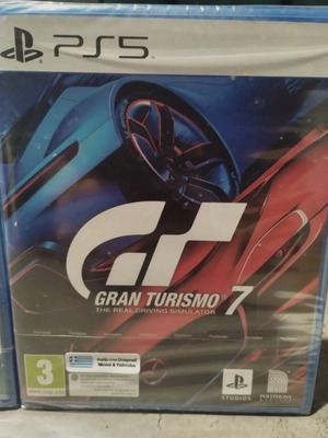 PS5 Gran Turismo 7 нова запечатана гръцко издание
