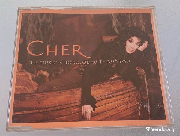  Cher - The music's no good without you 4-trk cd single