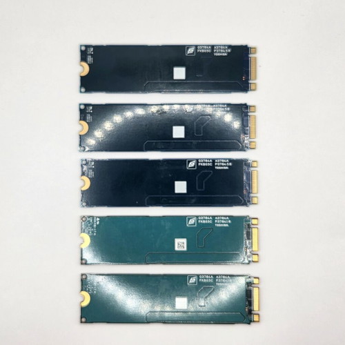 Toshiba THNSNK128GVN8 128GB M.2 2280 SATA SSD used, set of 5