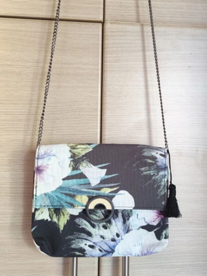 Christina Malle Handmade Floral Crossbody Bag New