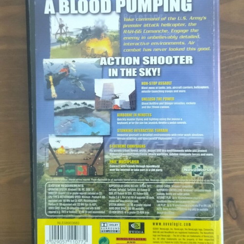 Comanche 4 PC action game used in good condition