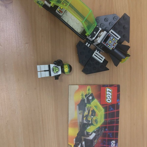 Lego Super Nova II Blacktron II 6832 vintage set used