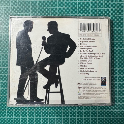 Robson & Jerome CD used with broken case