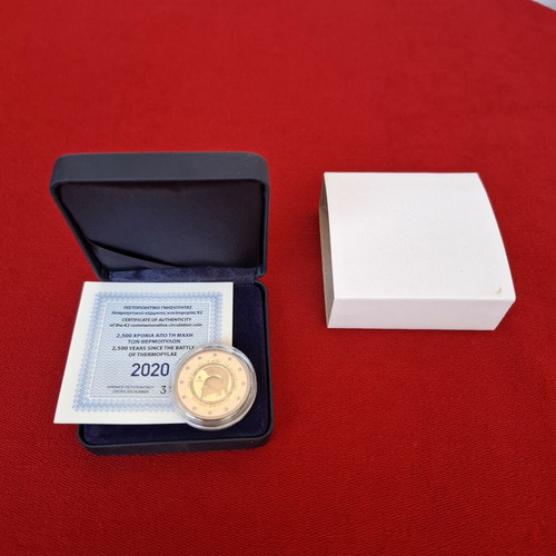 2 Euro 2020 Thermopylae Proof Coin new
