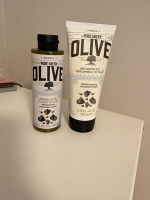 Αφρόλουτρο και κρέμα σώματος Pure Greek Olive Korres καινούργια