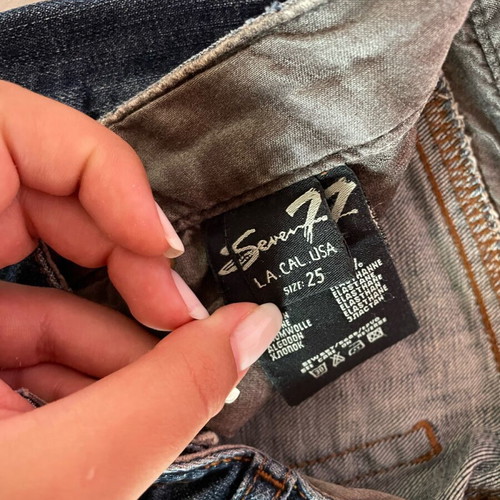 Jeans Capri Seven used, blue