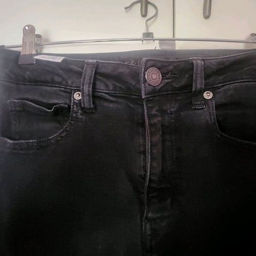 American Eagle black jeans pants size S like new