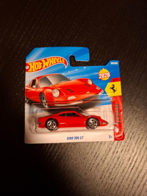 Ferrari Dino 206 GT Hot Wheels 2026 new in box