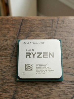 AMD Ryzen 5 3600 με ψύκτρα μεταχειρισμένο, socket AM4
