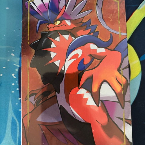 Pokémon Scarlet Steelbook σφραγισμένο για Nintendo Switch χωρίς παιχνίδι