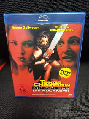 Texas Chainsaw Massacre The Next Generation Blu-Ray like new, uncut version