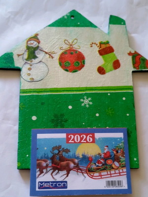 Handmade wooden calendar 2026 new