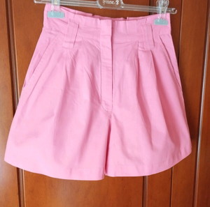 Ψηλόμεσο σορτς με πιέτες, high waist shorts
