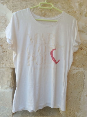 Marc O'Polo women's t-shirt L used, white