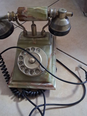 Marble telephone like new, 1960s vintage