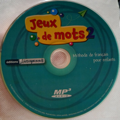 Jeux de mots 2 MP3 audio used for learning French