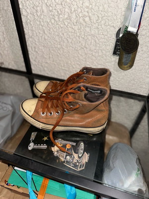 All Star shoes used, brown, size 38, Converse boots