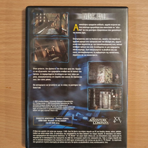Dark Fall The Journal PC game new, collectible from PC Master