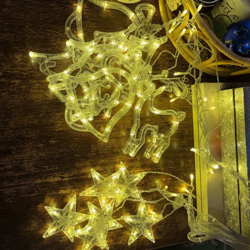 Led curtain lights like new