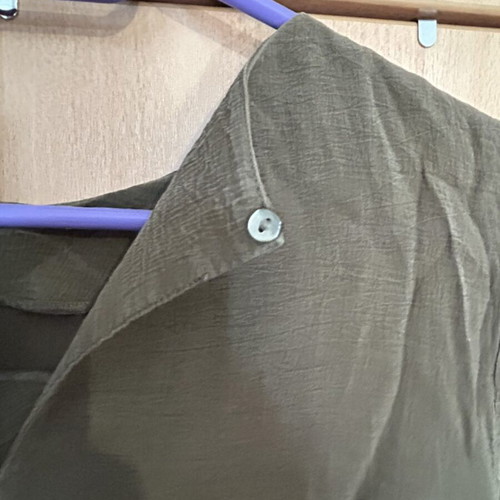 H&M χακί γυναικεία μπλούζα μέγεθος S μεταχειρισμένη